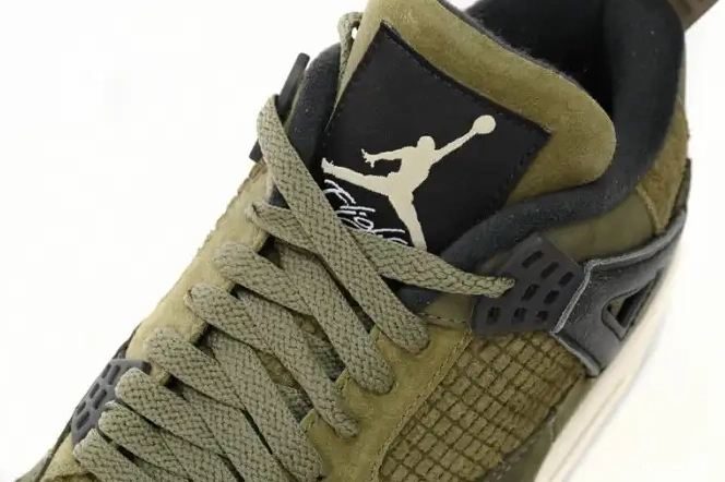 MaikeSneakers FB9927-200 Olive Air Jordan 4 Craft Medium 0602